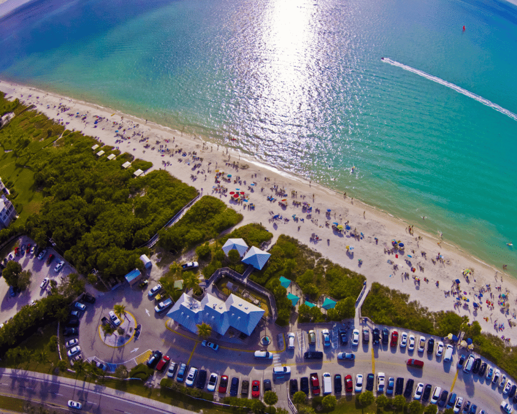Barefoot beach