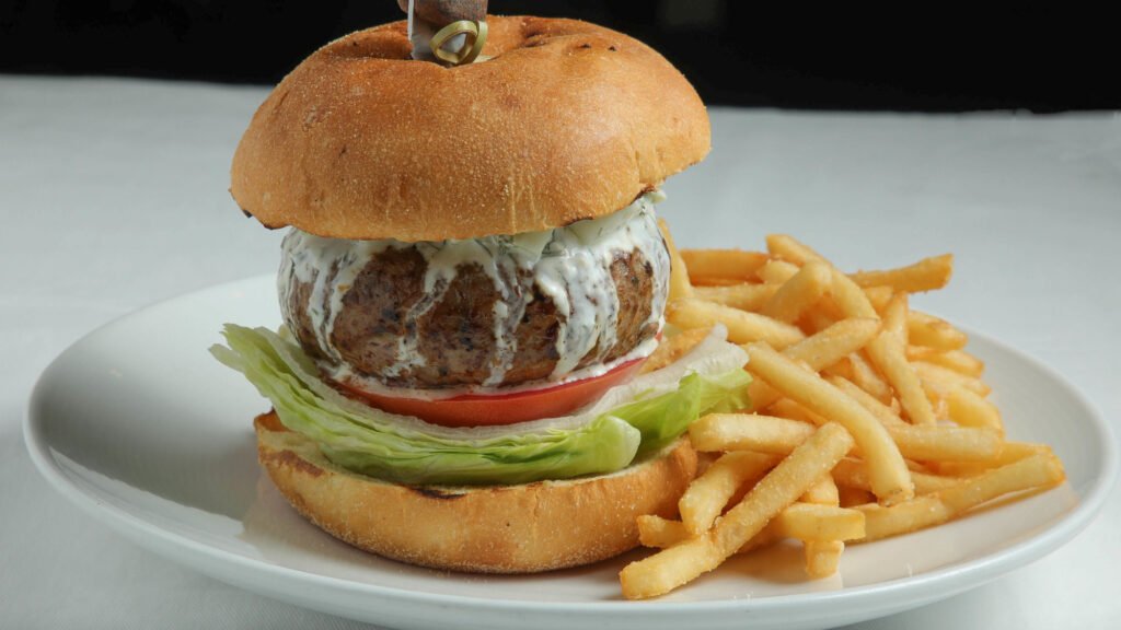 Burger la tavola