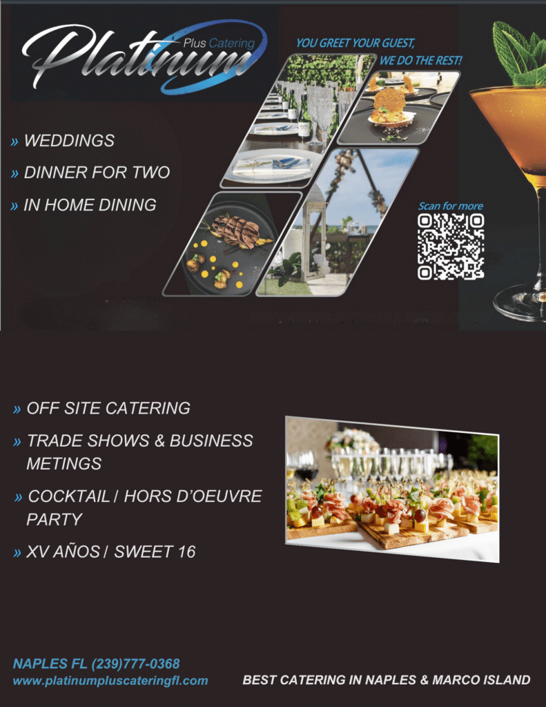 Platinum catering website 